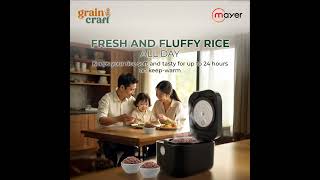 Mayer Grain Craft Rice Cooker KV2 (AI) — watch on YouTube