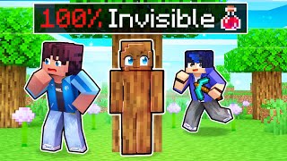 100% Invisible CHEATS In Minecraft Hide N