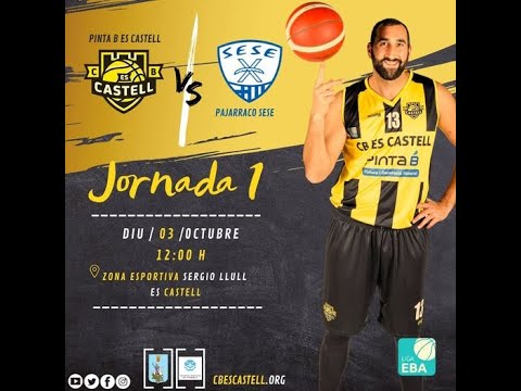 Pinta B Cb Es Castell vs Pajarraco Sese Team EBA J1 21-22