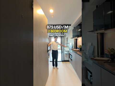 📍ทุบราคา เพิ่มนิดเดียว ได้อยู่ 2 ห้องนอน ใกล้ MRT ลาดพร้าว interchange – รูปที่ 2