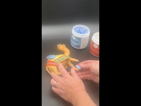 Restoring a Sculpture with a Missing Part - Camel Foot Restoration video