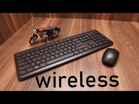 Dell km117 wireless keyboard mouse-