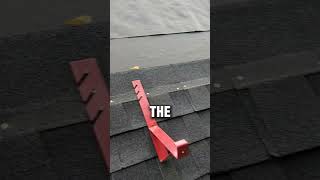 DIY Roofing tip - Use roof jacks for steep roofs #diybuilding #roofing #shedroof