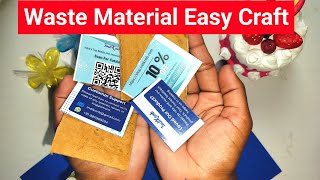 Waste Material Craft Idea's! 5 minutes craft! how to reuse waste material's #craft #craftideas #diy