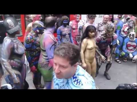 bodypainting day bodyart 2016 girl paint