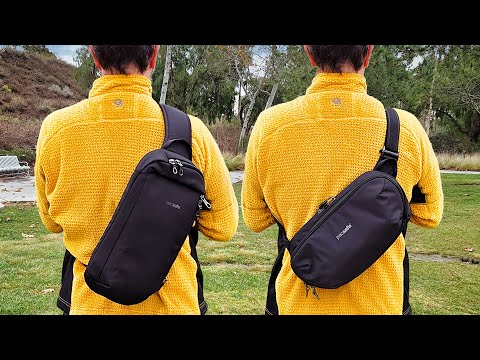 Anti Theft Sling Bag for men