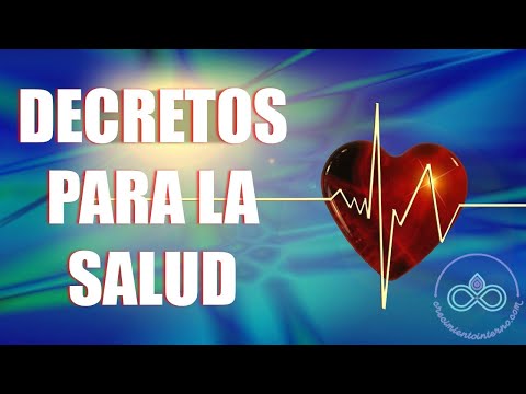 POWERFUL Decrees for the HEALTH of the MIND, BODY and SPIRIT directed to the subconscious