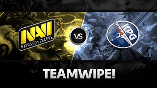 Teamwipe by Na`Vi vs Kompas Gaming @ The Summit 2