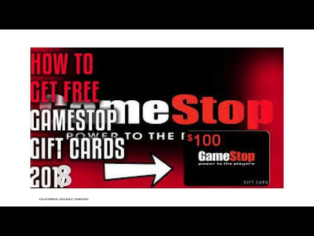 How To Get Free Gamestop Gift Cards