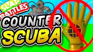 HOW to COUNTER the SCUBA Glove🤿- Slap Battles Roblox