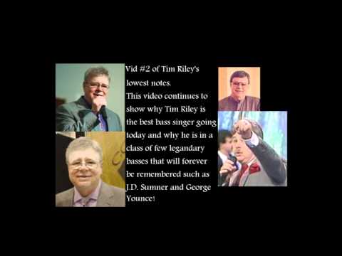 Gold City's Tim Riley's LOW notes 2