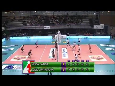 Video Sintesi Ninfa Latina-Lube CIvitanova - Coppa Italia andata quarti di finale