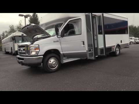 2014 Ford Starcraft Allstar 23 Pax Dual Entry Door Shuttle Bus - S88379