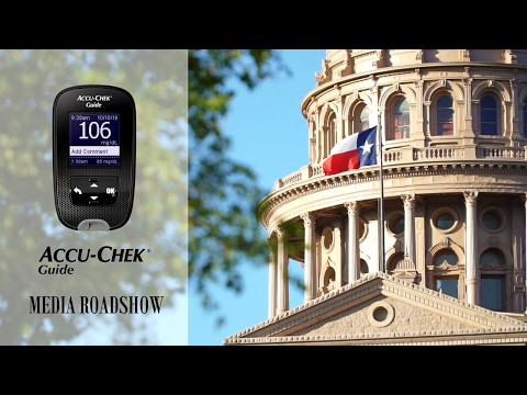 Ben Rue and Accu-Chek Guide at iHeart Country Music Fest in Austin, TX