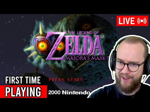 First Time Playing: The Legend of Zelda: Majora's Mask (BLIND, N64 Version)