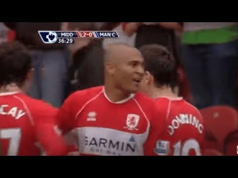 Middlesbrough (8-1) Manchester City 2008 FULL MATCH PREMIER LEAGUE