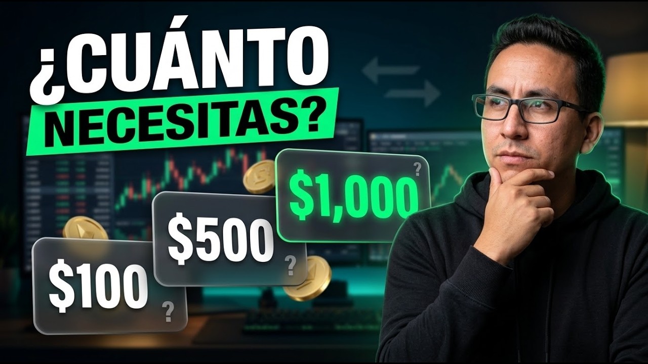 ¿Cuánto DINERO necesitas para empezar con ARBITRAJE CRIPTO?