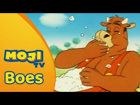 EEN OOGJE OP DE OOGST 🌱 | BOES 🐂 | Nederlandse Kinderseries | MojiTV
