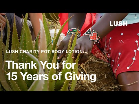 Lush Charity Pot Body Lotion: Thank You for 15 Years of Giving