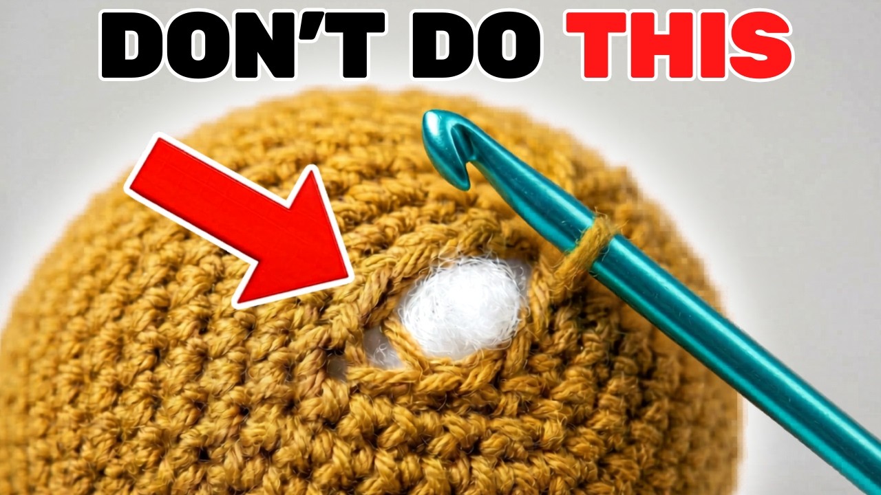 One Tiny Stitch Change That Eliminates Crochet Holes Forever | Invisible Decrease