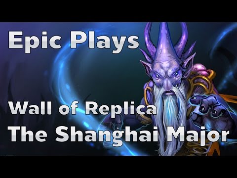 Epic Plays Wall of Replica The Shanghai Major - DotA2 Rage Quit