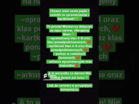 #sprawdziany