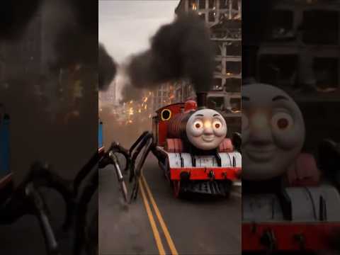 Thomas train exe vs Choo Choo Charles #thomasexe #choochoocharlesandthomas #thomasspider