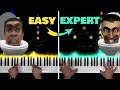 Skibidi Toilet EASY To EXPERT But