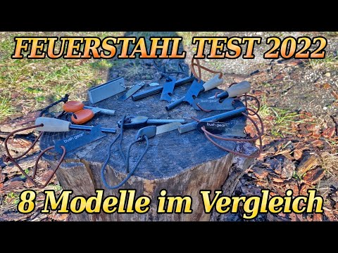 FEUERSTAHL Vergleich 2022 - 8 Modelle im Test - Light my Fire, Bush Gear - Das beste Feuerstahl