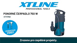 XTline Ponorné čerpadlo 750W XT11750