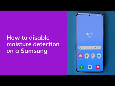 How To Disable Moisture Detected on a Samsung Phone