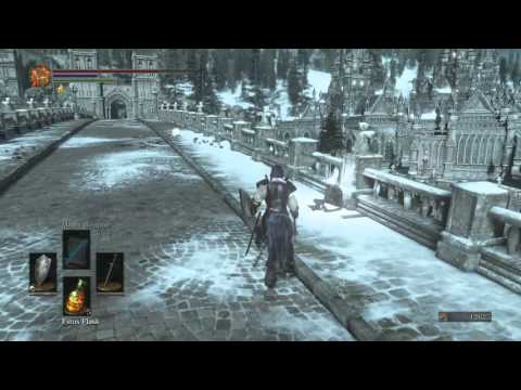 Dark Souls III - Arriving to Irithyll of the Boreal Valley + Mini Boss (AMAZING GRAPHICS)