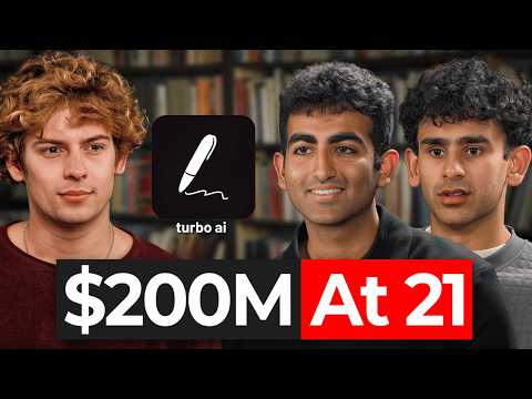 "School Is A Scam!" How Two Dropouts Built A $200M AI Empire in 25 Months |  Turbo AI Founders