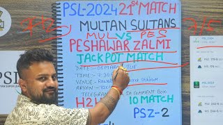 Multan sultan vs Peshawar zalmi psl 21st match prediction | Peshawar vs Multan  prediction today