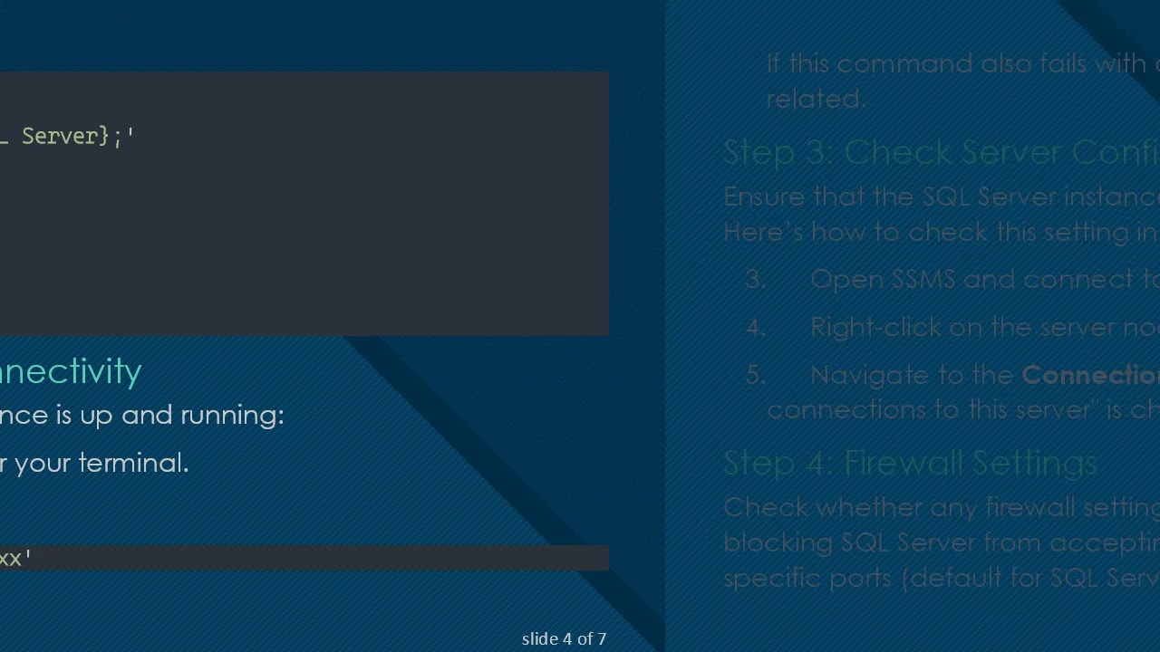 Resolving Login Timeout Expired Errors in Pyodbc When Connecting to SQL Server