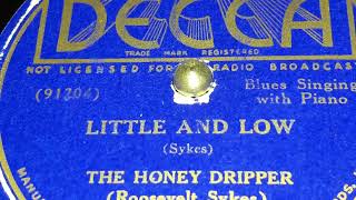 Roosevelt Sykes - Little And Low (1937)