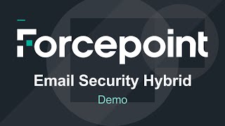 Demo | Forcepoint Email Security Hybrid