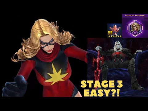 TRASCENDED MOONSTONE vs KNULL 3 / CULL & EBONY 99 with a 140% proc... - Marvel Future Fight