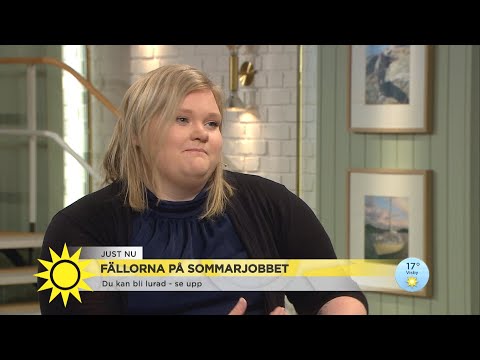 Så klarar du dig undan fällorna på sommarjobbet - Nyhetsmorgon (TV4)