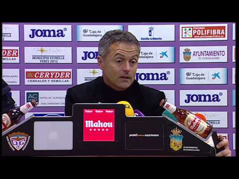 Rueda de Prensa de Fran Escribá tras el CD Guadalajara (0-0) Elche CF - HD
