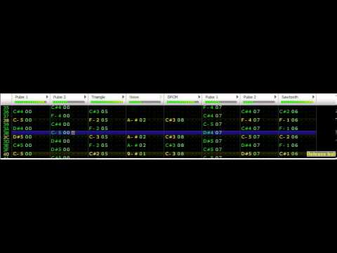 GG Aleste Stage 1 Cover (Famicom 2A03 + VRC6)