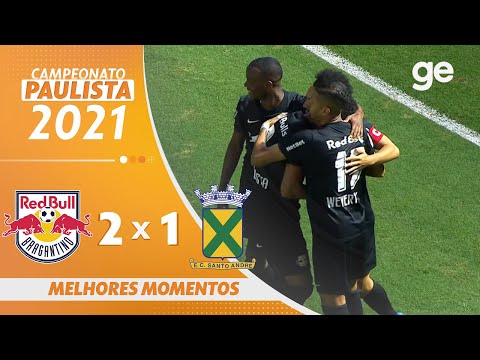 BRAGANTINO 2 X 1 SANTO ANDRÉ | MELHORES MOMENTOS | 4ª RODADA PAULISTA 2021 | ge.globo