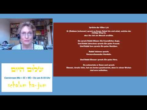 ein gutes Herz ... Sprüche der Väter - #SchalomHaJom 206