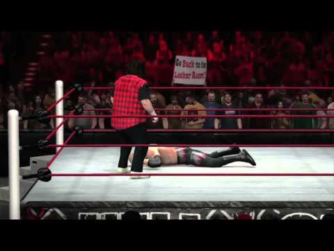 WWE 12 Legends DLC | Mick Foley Mandible Claw!