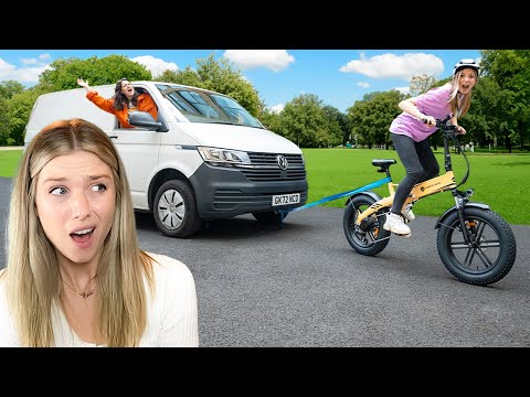 Can this ebike tow a VAN?!