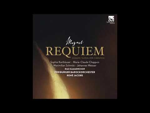Mozart: Requiem - Hostias / René Jacobs/ Karthäuser, Chappuis, Schmitt, Weisser