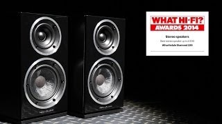 Video thumbnail for Best stereo speakers under £200, 2014 - Wharfedale Diamond 220 by What Hi-Fi?