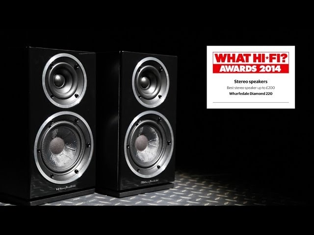 Video teaser for Best stereo speakers under £200, 2014 - Wharfedale Diamond 220