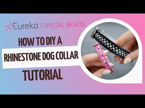 Personalized Beaded Dog Collar with Name, Custom Dog Necklace video review thumbnail
