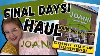 Ok, this REALLY is my Last JoAnn’s Closing Haul! 👀🙈